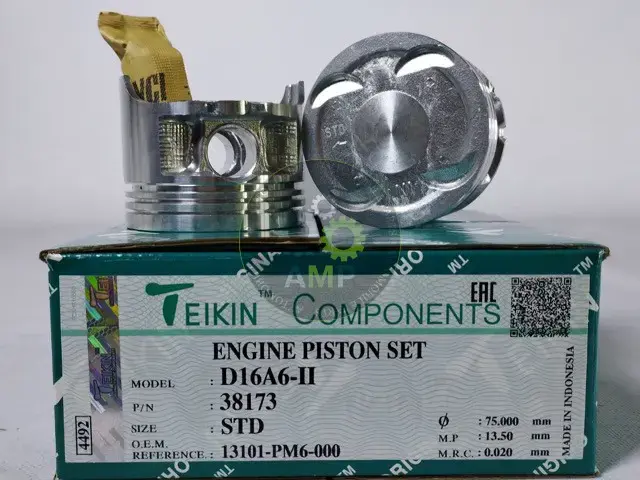 Поршень із пальцем STD (к-кт на двигун) D16A6-II 38173-STD TEIKIN 38173STD (фото 1)