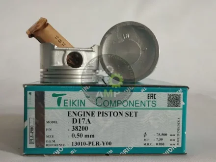 Поршень із пальцем +0.50мм (к-кт на двигун) D17A 38200-050 TEIKIN 38200050