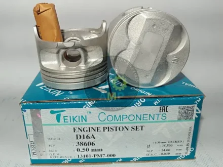 Поршни ремонт +0.50mm(к-кт на мотор) Honda D16A TEIKIN 38606050