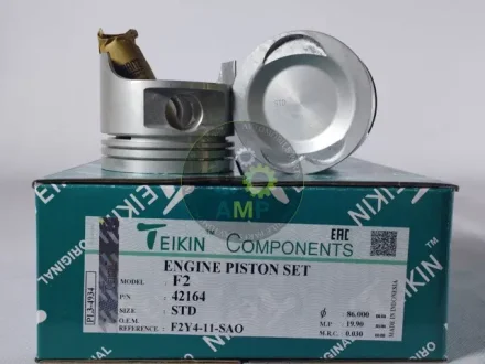 Поршень із пальцем STD (к-кт на двигун) Mazda 2.2 (F2) TEIKIN 42164-STD