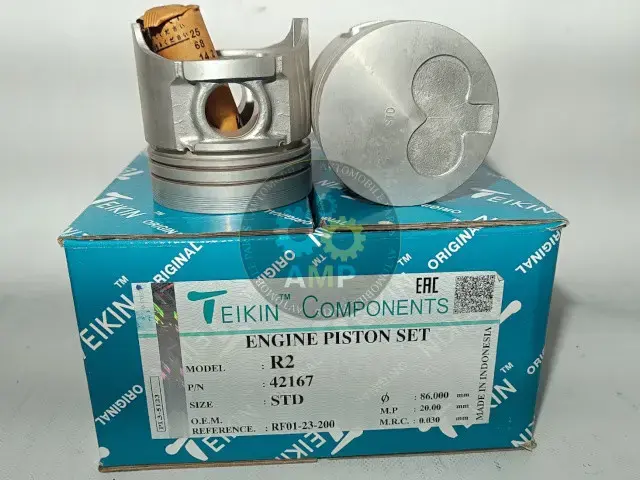 Поршень із пальцем STD (к-кт на двигун) Mazda 2,0-2,2 D (R2/RF) 42167-STD TEIKIN 42167STD (фото 1)