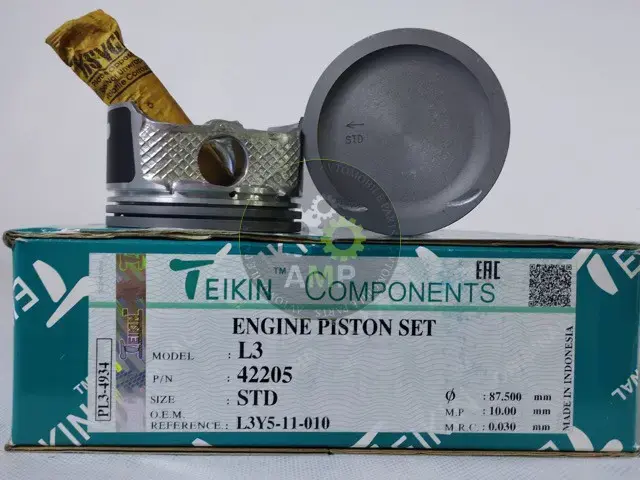 Поршень із пальцем STD (к-кт на двигун) Mazda 2.3 (L3) 42205-STD TEIKIN 42205STD (фото 1)