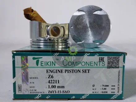 Поршень із пальцем +1.00мм (к-кт на двигун) Z6 42211-100 TEIKIN 42211100