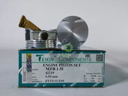Поршень із пальцем +0.50мм (к-кт на двигун) Mazda2 1,5 (MZR) 42219-050 TEIKIN 42219050