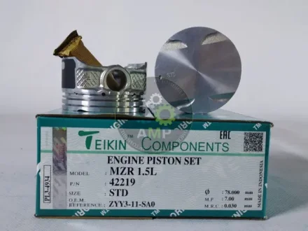Поршень із пальцем STD (к-кт на двигун) Mazda2 1,5 (MZR) 42219-STD TEIKIN 42219STD