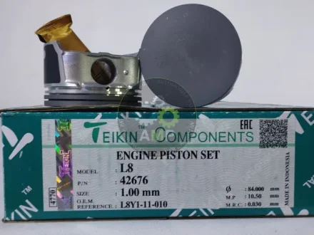 Поршень із пальцем +1.00мм (к-кт на двигун) Mazda 1,8 (L8) 42676-100 TEIKIN 42676100