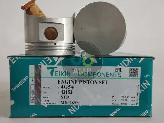 Поршень із пальцем STD (к-кт на двигун) 4G54 43153-STD TEIKIN 43153STD (фото 1)