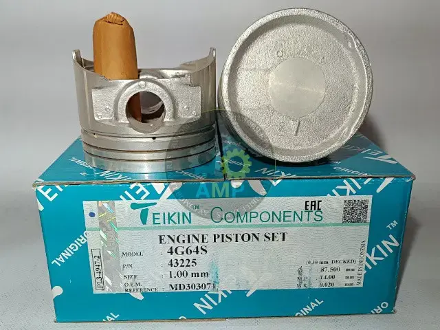 Поршень із пальцем +1.00мм (к-кт на двигун) 4G64S 43225-100 TEIKIN 43225100 (фото 1)