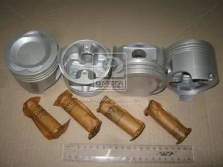Поршень із пальцем +0.50мм (к-кт на двигун) Mitsubishi 2,4L (4G64 SOHC 8V) 43228-050 TEIKIN 43228050