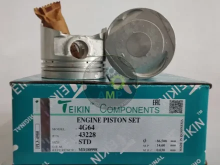 Поршень із пальцем STD (к-кт на двигун) 4G64 43228-STD TEIKIN 43228STD