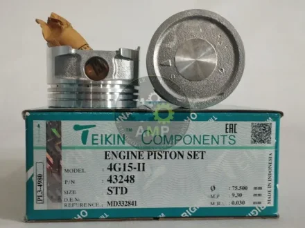 Поршень із пальцем STD (к-кт на двигун) 4G15-II TEIKIN 43248-STD