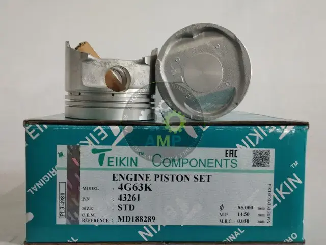Поршень із пальцем STD (к-кт на двигун) 4G63K TEIKIN 43261-STD (фото 1)