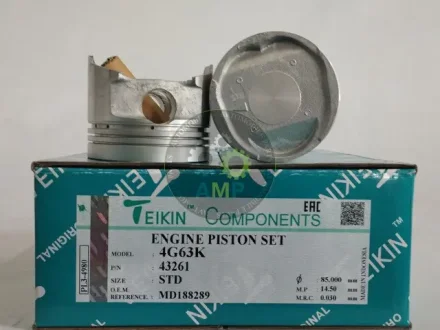 Поршень із пальцем STD (к-кт на двигун) 4G63K TEIKIN 43261-STD