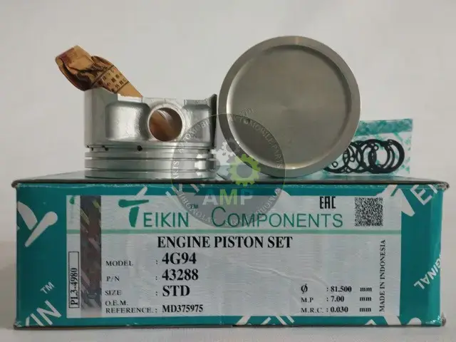 Поршень із пальцем STD (к-кт на двигун) 4G94 TEIKIN 43288-STD (фото 1)