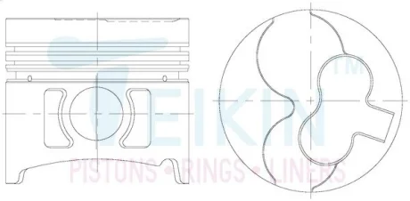 Поршень TEIKIN 44267A050