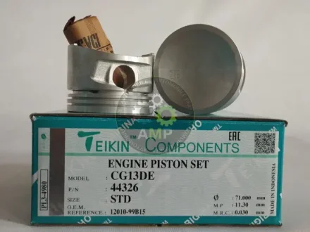 Поршень із пальцем STD (к-кт на двигун) CG13DE 44326-STD TEIKIN 44326STD