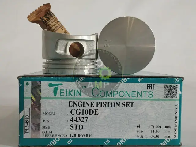 Поршень із пальцем STD (к-кт на двигун) CG10DE 44327-STD TEIKIN 44327STD (фото 1)