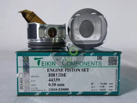 Поршень із пальцем +0.50мм (к-кт на двигун) Nissan 1,5L (HR15DE) 44339-050 TEIKIN 44339050