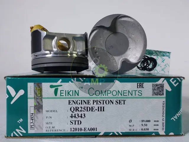 Поршень із пальцем STD (к-кт на двигун) Nissan 2,5L (QR25DE-III) 44343-STD TEIKIN 44343STD (фото 1)