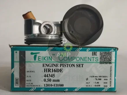 Поршень із пальцем +0.50мм (к-кт на двигун) HR16DE 44345-050 TEIKIN 44345050