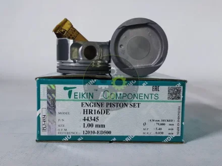 Поршень із пальцем +1.00мм (к-кт на двигун) Nissan 1,6L (HR16DE) TEIKIN 44345-100