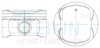 Поршни +0.25mm (к-кт на мотор) MR20DE Nissan Qashqai, X-Trail T31 TEIKIN 44350025 (фото 1)