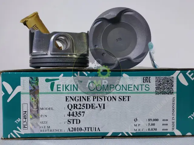 Поршень із пальцем STD (к-кт на двигун) Nissan 2,5L (QR25DE-VI) 2014- X-Trail T32, Rogue, Teana 44357-STD TEIKIN 44357STD (фото 1)