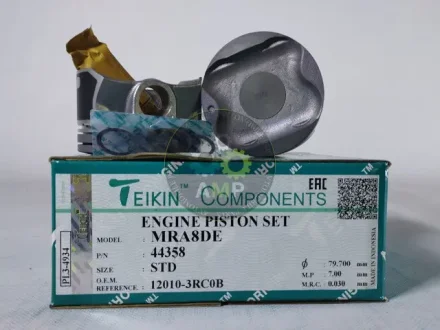 Поршень із пальцем STD (к-кт на двигун) Nissan 1,8L (MRA8DE) Sentra 1.800 44358-STD TEIKIN 44358STD