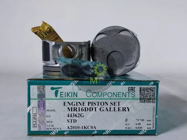 Поршень із пальцем STD (к-кт на двигун) Nissan 1,6TI (MR16DDT) GALLERY Juke 44362G-STD TEIKIN 44362GSTD (фото 1)