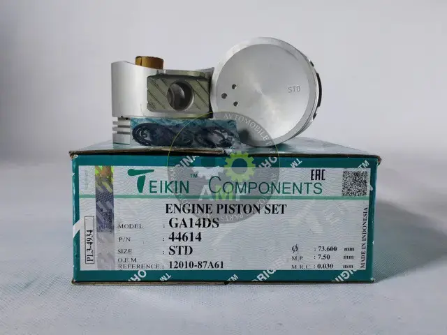 Поршень із пальцем STD (к-кт на двигун) Nissan 1,4L (GA14,G14DS) TEIKIN 44614-STD (фото 1)