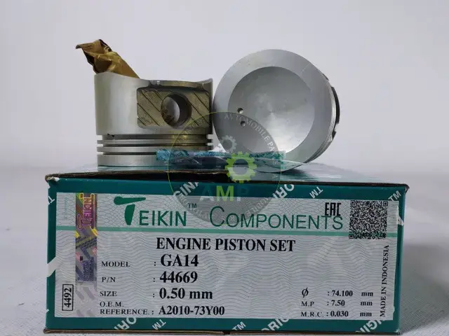 Поршни ремонт (+0.50мм) (к-кт на мотор) Nissan GA14DS Sunny N14, Almera N15 TEIKIN 44669050 (фото 1)