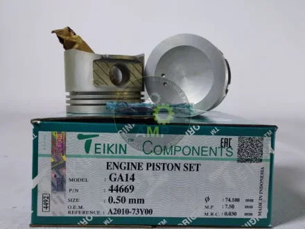Поршни ремонт (+0.50мм) (к-кт на мотор) Nissan GA14DS Sunny N14, Almera N15 TEIKIN 44669050