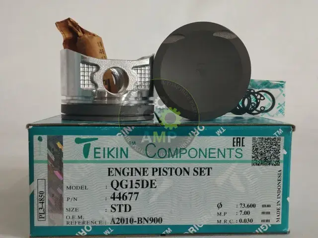 Поршни стандарт (STD) (к-кт на мотор) Nissan QG15DE TEIKIN 44677STD (фото 1)