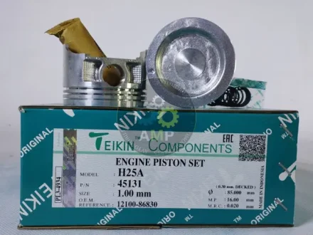 Поршень із пальцем +1.00мм (к-кт на двигун) H25A (12100-86830) TEIKIN 45131-100