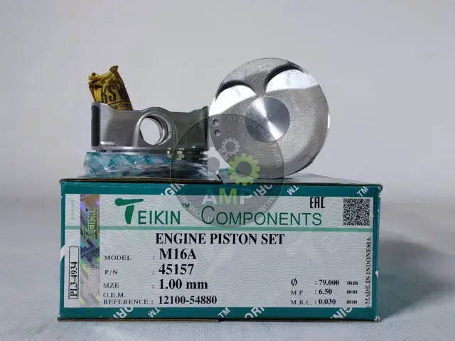 Поршень із пальцем +1.00мм (к-кт на двигун) Suzuki AKK416 1,6L (M16A) TEIKIN 45157-100 (фото 1)