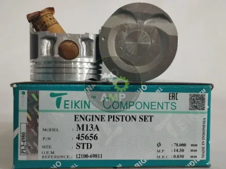Поршень із пальцем STD (к-кт на двигун) M13A 45656-STD TEIKIN 45656STD