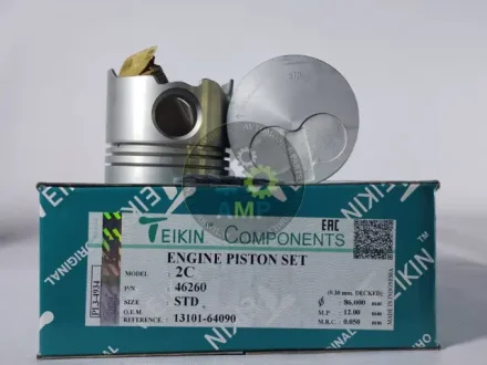 Поршень із пальцем STD (к-кт на двигун) Toyota 2,0D (2C) 46260-STD TEIKIN 46260STD