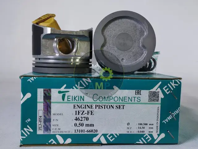 Поршень із пальцем +0.50мм (к-кт на двигун) Toyota 4,5L R6 (1FZ-FE) 46270-050 TEIKIN 46270050 (фото 1)