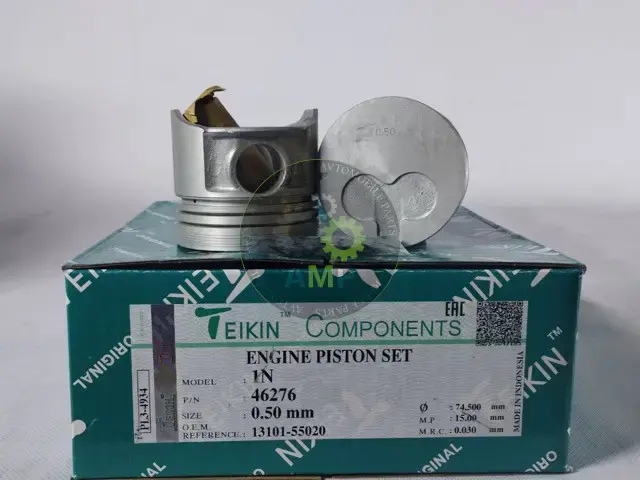 Поршень із пальцем +0.50мм (к-кт на двигун) Toyota 1,5D (1N) TEIKIN 46276-050 (фото 1)