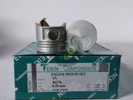 Поршень із пальцем +0.50мм (к-кт на двигун) Toyota 1,5D (1N) TEIKIN 46276-050