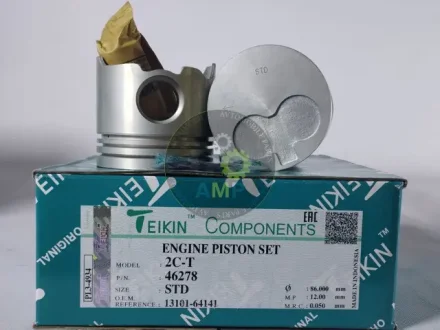Поршень із пальцем STD (к-кт на двигун) Toyota 2,0D (2C,2CT) 46278-STD TEIKIN 46278STD