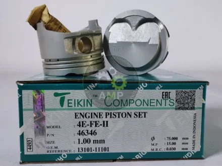 Поршень із пальцем +1.00мм (к-кт на двигун) 4E-FE-II 46346-100 TEIKIN 46346100