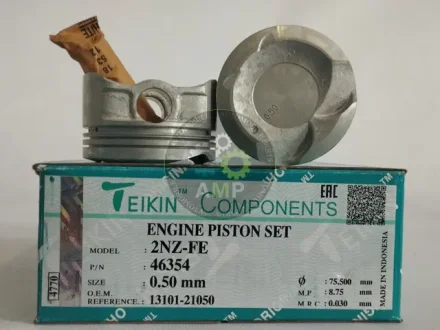 Поршень із пальцем +0.50мм (к-кт на двигун) 2NZ-FE 46354-050 TEIKIN 46354050