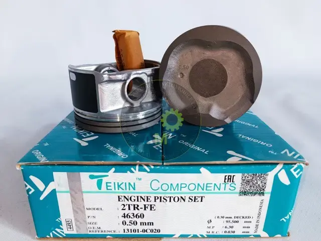 Поршень із пальцем +0.50мм (к-кт на двигун) 2TR-FE 2,7L 46360-050 TEIKIN 46360050 (фото 1)