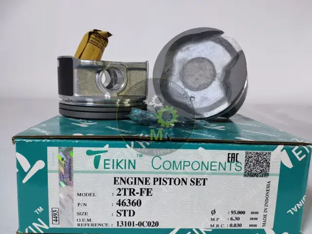 Поршень із пальцем STD (к-кт на двигун) 2TR-FE 2,7L 46360-STD TEIKIN 46360STD (фото 1)