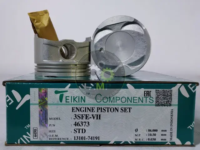 Поршень із пальцем STD (к-кт на двигун) 3SFE-VII 46373-STD TEIKIN 46373STD (фото 1)