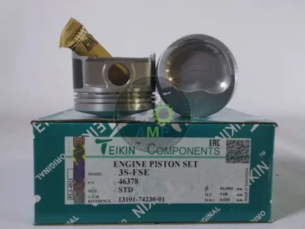 Поршень із пальцем STD (к-кт на двигун) Toyota 2,0L (3S-FSE) 46378-STD TEIKIN 46378STD