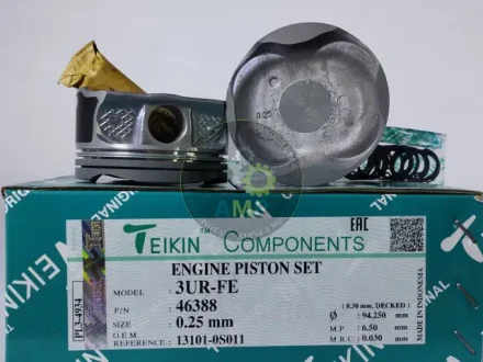 Поршень із пальцем +0.25мм (к-кт на двигун) Toyota 5,7L V8 (3UR-FE) TEIKIN 46388-025