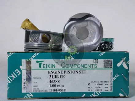 Поршень із пальцем +1.00мм (к-кт на двигун) Toyota 5,7L V8 (3UR-FE) 46388-100 TEIKIN 46388100