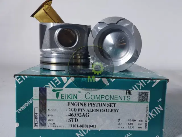 Поршень із пальцем STD (к-кт на двигун) Toyota 2,4D (2GD FTV) 46392AG-STD TEIKIN 46392AGSTD (фото 1)